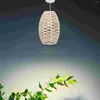 Pendant Lamps Vintage Light Fixture Basket Paper Rope Lampshade Ceiling Lights Reusable Cover