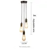 Pendant Lamps Homhi Rustic Decorative For The Living Room Lighting Modern Hanging Glass Bulbs Minimalist Chandelier HPD-53C