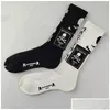 Men'S Socks Mens Sold By 4Pairs/Lot--Japan Mmj Cotton Mastermind Black And White Womens Towel Bottom Sports Wz22Mens Mensmens Drop D Dhggv