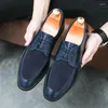 Zapatos de vestir para hombre formal 2023 verano esmoquin moda de alta calidad casual oficina de negocios boda 38-46