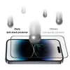 Tempered Glazen telefoonscherm Beschermer 5D Volledige hoesscherm Guard voor iPhone 14 Pro Max 13 12 11 XR XS