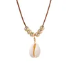Anhänger Halsketten Hohe Qualität Shell Halskette Vintage Perle Strand Schmuck Zubehör Party Geschenk Für Frauen Kette Kragen