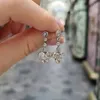 Stud Earrings CAOSHI Delicate Elegant Lady Brilliant Zirconia Fashionable Accessories For Wedding Sweet Girl Versatile Jewelry