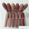 Rouge à lèvres Lèvres Maquillage 12 Couleur Lustre Brillant À Lèvres Mat Liquide Naturel Longue Durée Cosmétiques Imperméables Livraison Directe Santé Beauté Dh6Kz