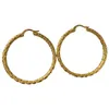 Fashion Classic Hoop örhängen personlighet överdriven designer Big Circle Dangle Eardrop Earring for Women smycken tillbehör