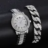 Women's Watches Women Luxury Brand Diamond Watches Ladies Armband Wrist Watches Female Relogio Feminino Reloj Mujer 230403