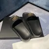 PALAZZO Резиновые тапочки Летняя повседневная обувь Ползунки дизайнерские сандалии модные женские мужские шлепанцы на плоском каблуке Черно-белые мужские сандалии Мюли С коробкой Мягкая удобная женская обувь