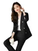 Frauen Zwei Stück Hosen 2023 Formale Hose Anzug Bule Büro Dame Business Blazer Jacke Mit Hosen Elegante 2 Set weibliche Kleidung