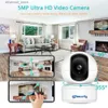 Babyfoons 5MP Wifi-bewakingscamera's Humanoïde tracking voor binnen PTZ Smart Home Beveiliging Audio SD-kaart IP-camera Babyfoon Q231104