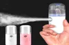 Feestartikelen Mini Face Stream Beauty Spray Handheld Water Machine Hydraterende Nano Ionische Mist Gezichtsbevochtiger Sauna Facial Por7751204