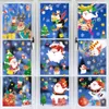 Kerstversiering Sneeuwvlok Raamstickers Stickers Kerstman Rendieren Stickers Voor Glazen Ramen Dubbelzijdig Statisch Dag Thuis School Uit Amzbl