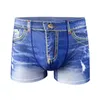 Onderbroeken Heren Boxers Ademend Mid Wasit Gedrukt Boxershorts Casual Slanke Mannelijke Zak Sexy Hombre Olifant Ardennen Slipje