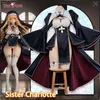 Theme Costume In Stock UWWO NSFW 18Original character Charlotte character Vibrastar sister role-playing nun costume Halloween costume 230404