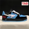 2023 New Apes Sta lage heren hardloopschoenen Nigo frankrijk college dropout lakleer wit rood comics venom Teal Brown Yellow Suede tokyo designer damessneakers