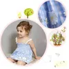 Mädchen Kleider 2023 Sommer Baby Gilr Baumwollkleid Kinder Sleevelsss Strap Strand Nette Applikationen Dres Mode Kinder Freizeitkleidung