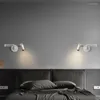 Wall Lamps Black Sconce Long Sconces Led Lamp Switch Light Gooseneck Rustic Home Decor For Bedroom
