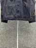 Men's Jackets Designer BB graffiti denim jacket with custom woven and dyed fabric loose fit for both men and women YB1H