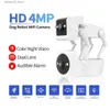 Monitores para bebés 1080P 5G Robot de doble lente a todo color PTZ Cámara domo IP Yoosee APP AI Detección humanoide Monitor para bebés-Enchufe de la UE Q231104