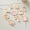 Novelty Items Sequins Crown Digital Candle Birthday Number Cake 0 1 2 3 4 5 6 7 8 9 Topper Girls Boys Baby Shower Party Decor