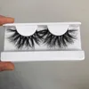 5D 25MM Mink Eyelash lshes Eyelashes Mink Sexy Custom Private Label long fluffy Eyelash Soft Natural 3D Mink Eyelashes Extension