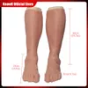 CatSuit Costumes Silicone Foot Covers är lämpliga mekaniska för ungdomars fötter Cosplay Jacket