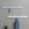 Hooks Rails Cute Animal and Plant Shaped Key Holder Wall Hanging Wood Hook Children's Room Decoration Hat Hanging Wood Kitchen Storage Hook 230404