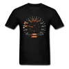 Heren t shirts speedometer shirt op maat gemaakte kleding met korte mouwen 2023 rashguard grote omvang katoen crewneck grappige t-shirts