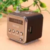 Radio Player Card Speaker Radio U Disk Mini Portable Small Audio Display MP3 Small Speaker Rechargeble 221114