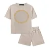 2 style zestawy ubrań dla dzieci chłopcy dziewczęta dresy garnitur projektant T shirt krótkie spodnie garnitury dzieci dorywczo ubrania sportowe 90-160