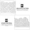 Opslagflessen Snijmatrijs Voor het maken van metalen stencils Embossing Cut Scrapbook