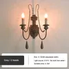 Wall Lamp Vintage American Country French Living Room Dining Bedroom Corridor Staircase Balcony Decorative