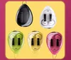 Kablosuz Kulaklıklar TWS Bluetooth kulaklıklar uzun pil ömrü Mini Oyun Kulaklıkları Kulaklık Şeffaf C Tip C Tip Kılıf Çeşitli Renkler Kulak içi Kuffie Kayış