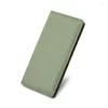 Wallets PU Leather Purse Woman Long Card Bag Wallet In A Variety Of Colors Thin Easy To Carry