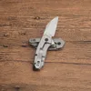 Sonderangebot KS1408 Assisted Flipper Folding Knife 8Cr13Mov Stone Wash Blade Edelstahlgriff Outdoor Camping Wandern EDC Pocket Folder Messer