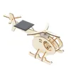 Giocattoli di energia solare elicottero solare fai -da -te per bambini progetti di esperimento di esperimento di scienze per bambini steli giocattoli educativi brinquedos