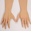 CATSUPD -kostymer silikon kvinnliga handskar handhylsa mycket simulerad hud konstgjord arm täck ärr crossdresser transgender
