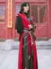 Cosplay Heaven Ufficiale S Bless Huacheng Cos Abiti Nero Rosso Abiti Hanfu Set completo Tian Guan Ci Fu Cosplay Hua Cheng Costume per adulto