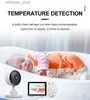 Baby Monitors Electronic Baby Monitor Security Surveillance Camera med 2,8 tum LCD Display Video Intercom för nyfödda barn Q231107