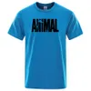 Men's T-Shirts Fashion ANIMAL Print Men Sportwear Summer Male T-shirt Cotten Top tees Mens Clothing Short Sleeve Casual Tshirt 230404