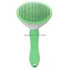 Cat Grooming Pet Comb To Remove Floating Hair Special Cleaner Brush Artifact Dog Wool Supplies Drop Delivery Home Garden Dhsno