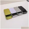 Storage Boxes Bins Slide Top Rectangar Metal Tin Containers For Candies Jewelry Crafts Pills Lip Balm Survival Kit Xb Drop Deliver Dhiqf