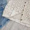 Damen Tanks Häkeln Tank Top Frauen Haken Blume Hohl Frau Gestrickte V-ausschnitt Vintage Camis Weibliche Allmächtige Französisch Stil Ins dropship