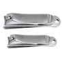 Rostfritt stål Naglar Clipperss Pearl Nickel and Nail Clippers Bright Chrome Oblique Mouth Nailes Clipperses 63x14mm5116873