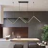 Ljuskronor modern ledt tak ljuskrona för bord matsal kök bar hänge belysning upphängning design armaturer armaturer