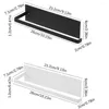 주방 저장 펀치 카본 스틸 종이 타월 홀더 무료 검은 색/흰색 롤 매뉴 벽 장착 녹슬 방지 욕실