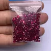 Gevşek değerli taşlar ruihe Doğrudan satış toptan fiyat ürünleri sentetik oluşturulan Ruby#8 Tur 0.8-3mm Taş Takı Yapımı Taş