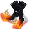 Chaussettes de sport électrique chauffée hiver batterie thermique 3 niveaux de contrôle de la température pour hommes et femmes