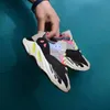 Infant Kids Running Shoes 3M Reflective Blanche et Noir Platform White Leather Sneaker Avant Garde Sports Shoes Toddler Boys Girls Trainer