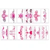 5 PC Temporary Tattoos Sexy Tattoo Goddess Breast Private Lower Abdomen Womb Tattoo Sexy Alternative Adult Temptation Women Sexy Tattoo Stickers Z0403