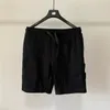 Pantaloncini da uomo tinti in capo in pile di cotone Pantaloni sportivi corti di alta qualità taglia M-XXL nero grigio